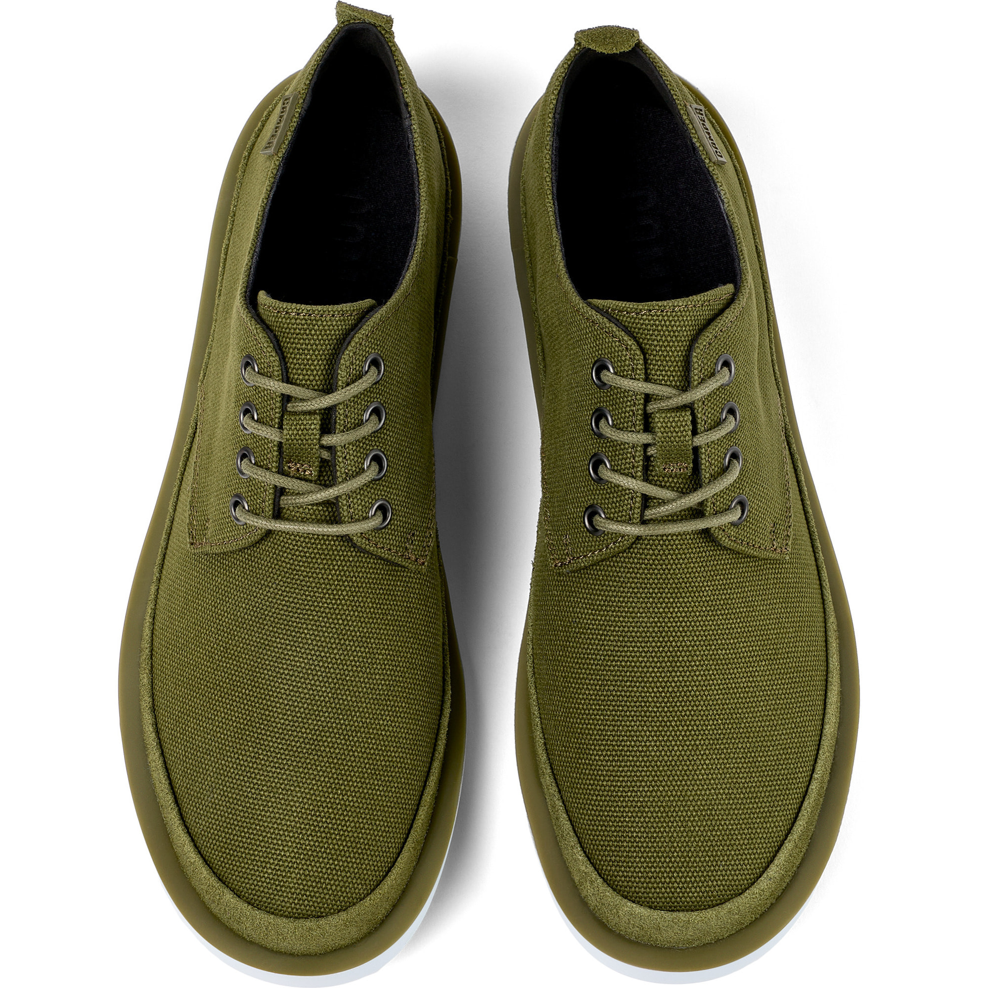 CAMPER Wagon -Zapatos de cordones Hombre Verde