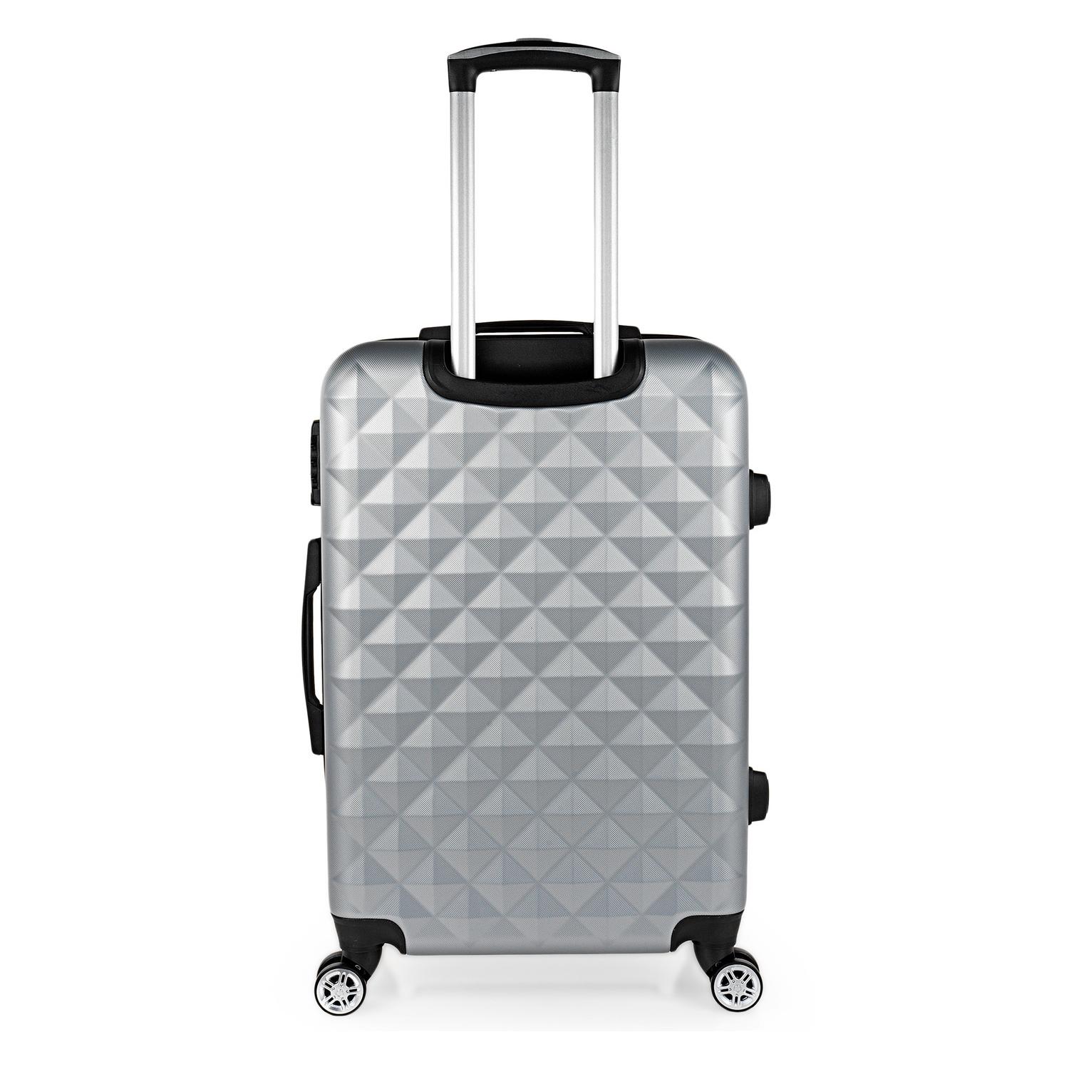 Trolley Mediano 60 Cms Itaca Diamond Plata