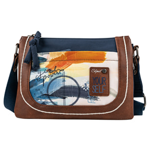 Bolso Bandolera Mujer Skpat Sirmione Azul Marino