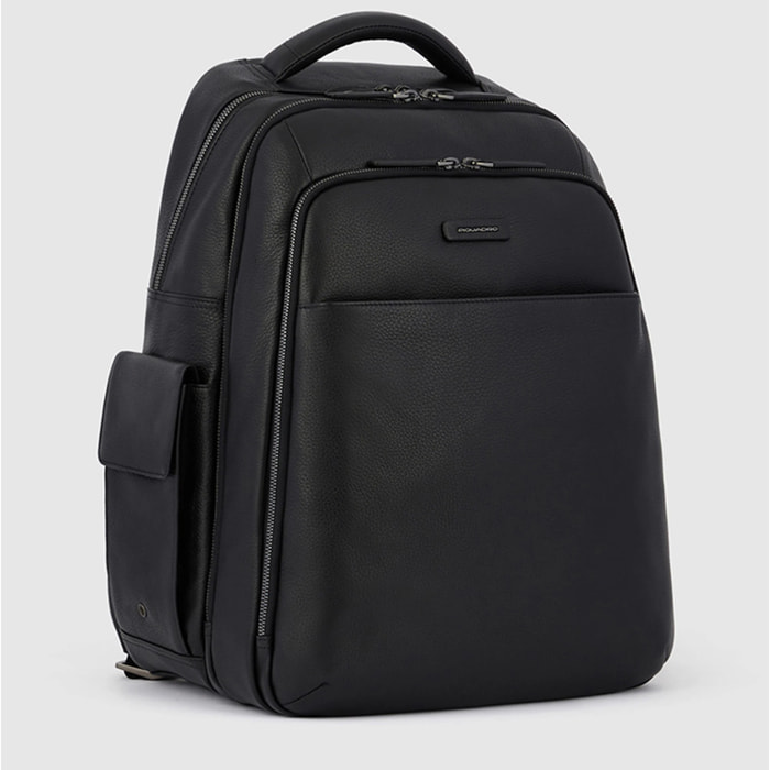 Piquadro Zaino porta pc 15,6 a tre scomparti