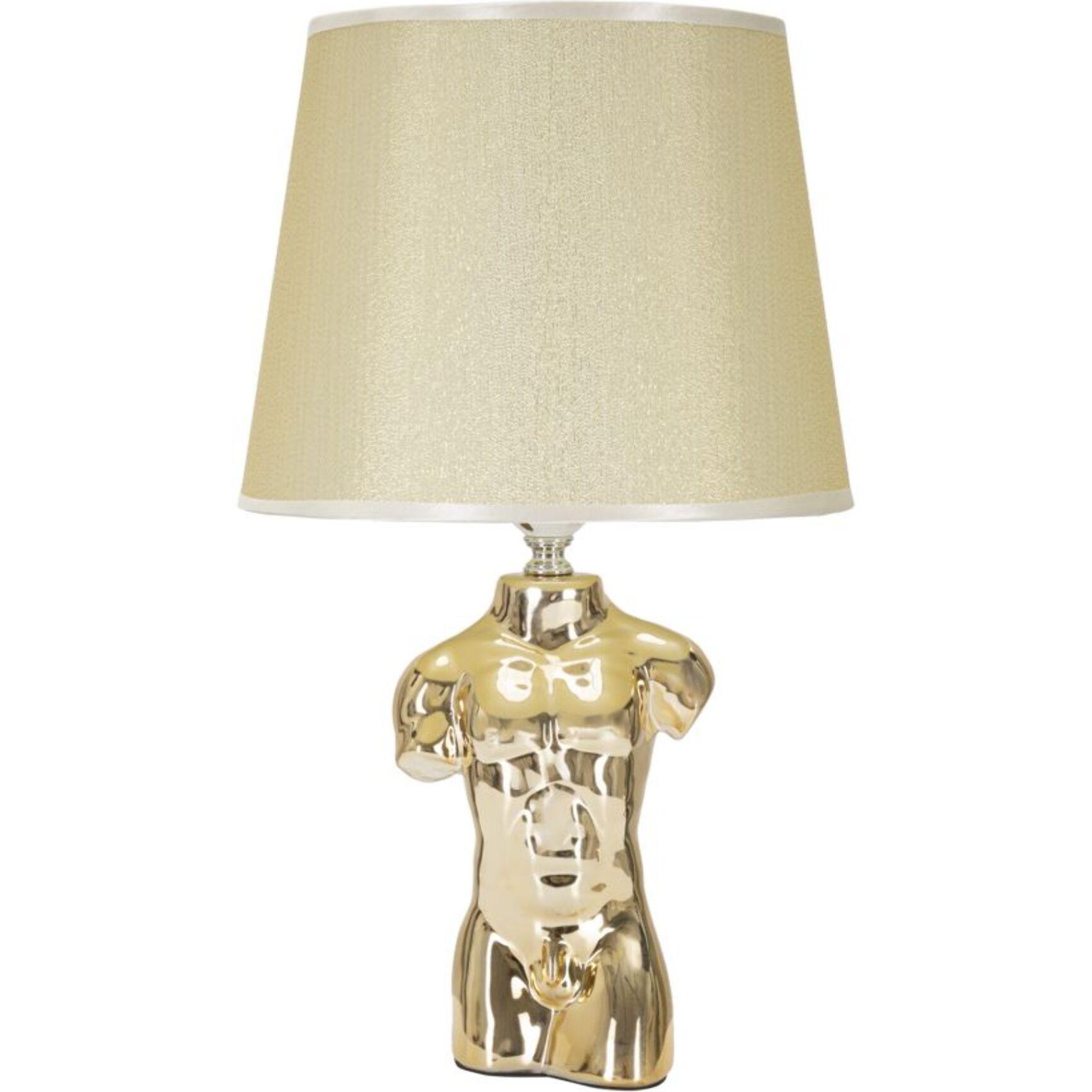 LAMPADA DA COMODINO GLAM MAN CM 25X42,5