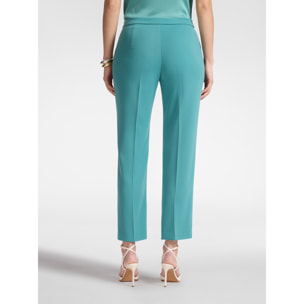 Elena Mirò - Pantaloni in cady - Verde chiaro