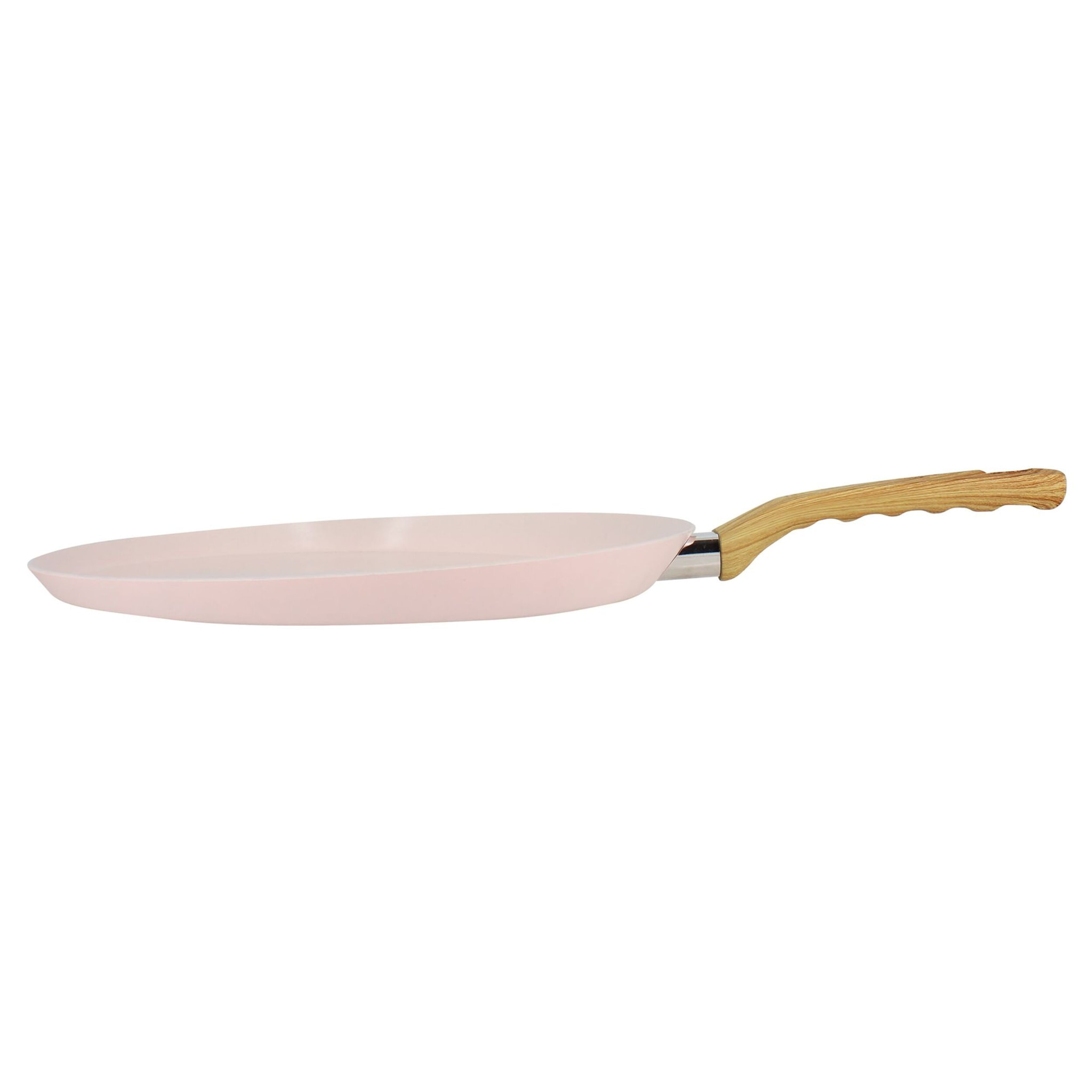 Galetière en revêtement céramique 32cm rose -tous feux COLORAMA