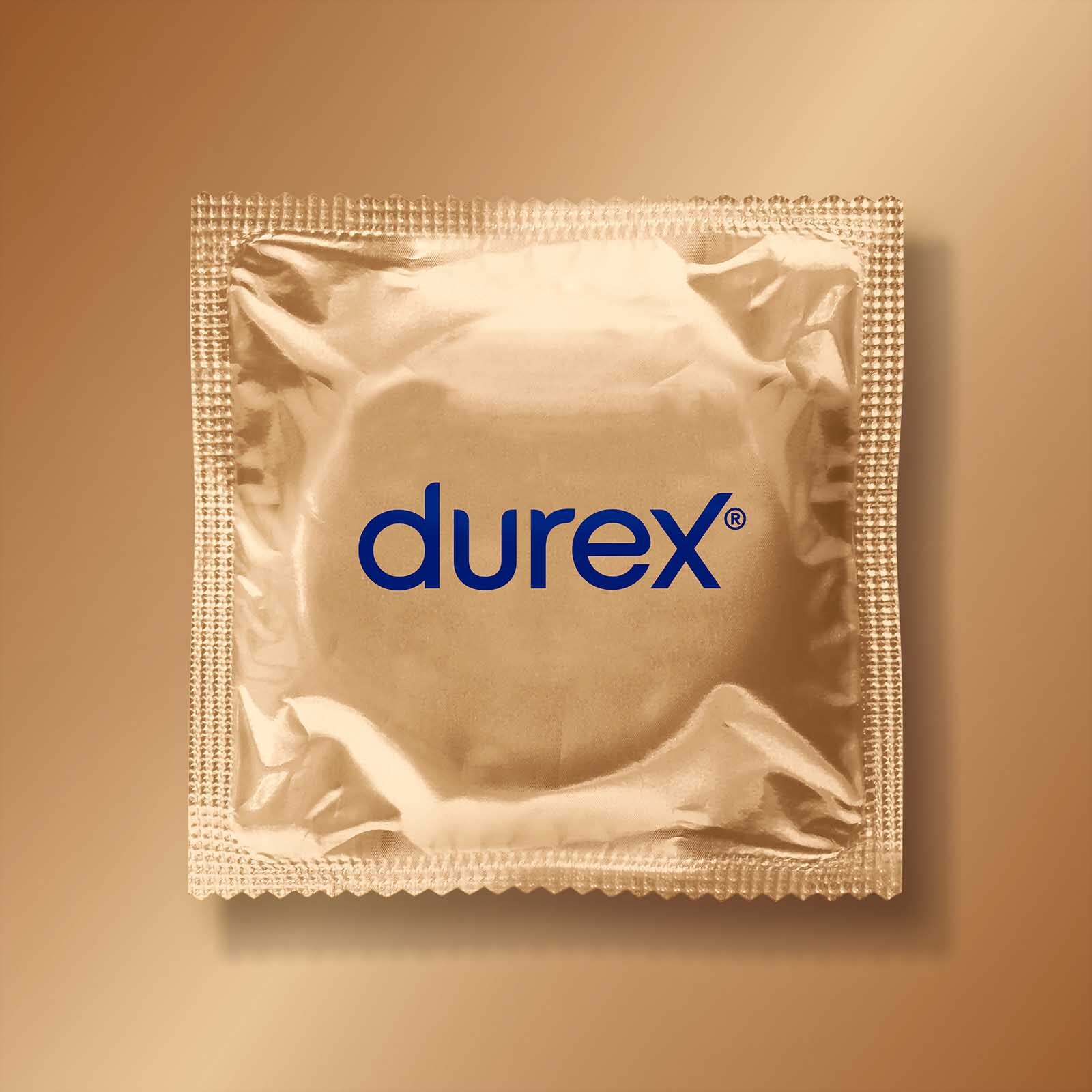 Preservativi Durex Real Feel con Forma Easy-On Senza Lattice - Confezione da 10 Profilattici