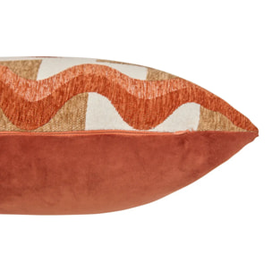 Coussin Floe ambre 58x38cm