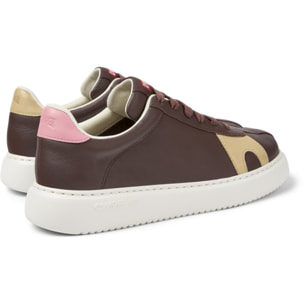 CAMPER Runner K21 Twins - Zapatillas Sneakers Burdeos Mujer