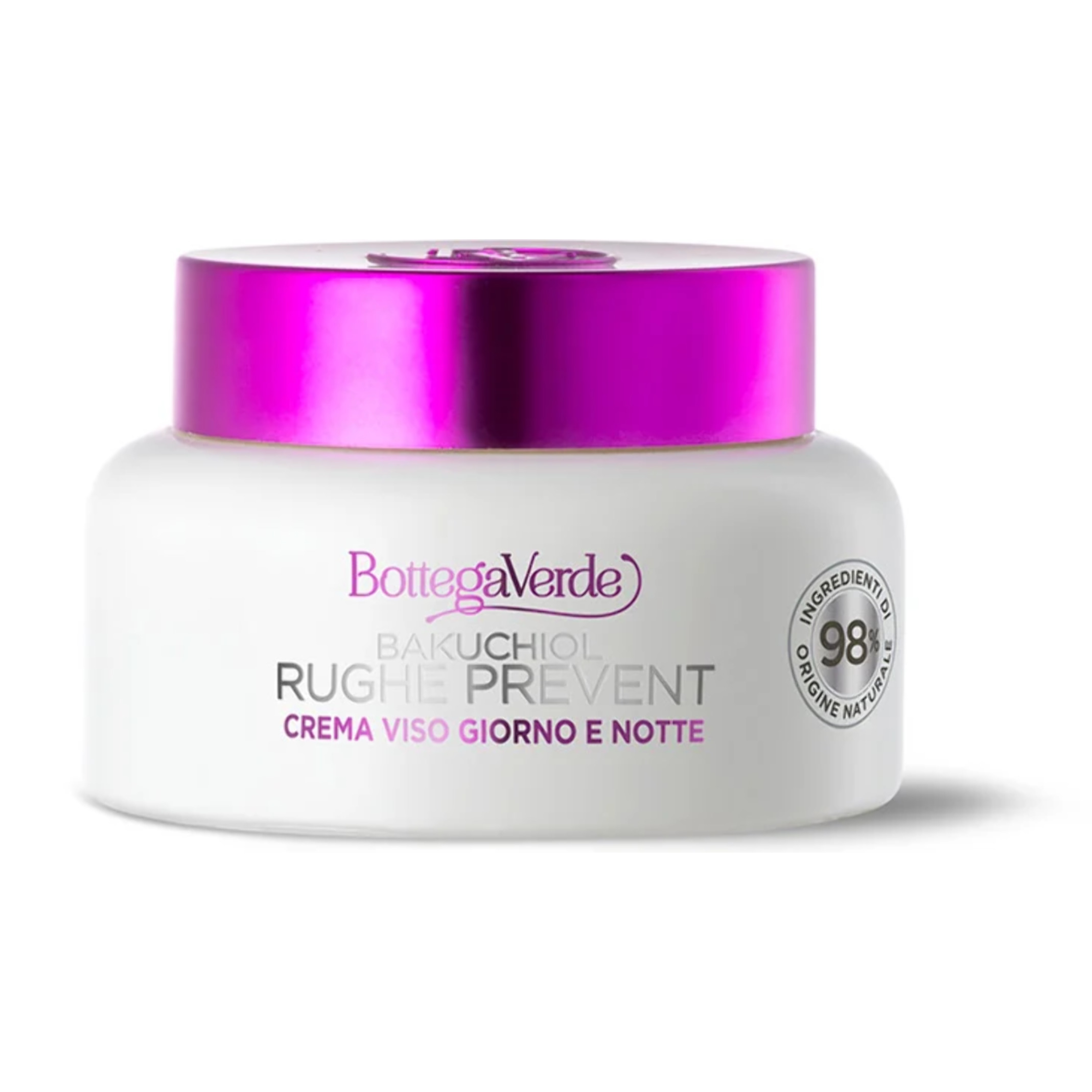 image-Bakuchiol - Rughe prevent - Crema viso giorno e notte - prevenzione e trattamento rughe - azione Retinolo naturale - alta tollerabilità - tutti i tipi di pelle