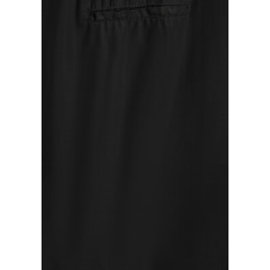 Pantaloni donna gamba ampia in twill lyocell