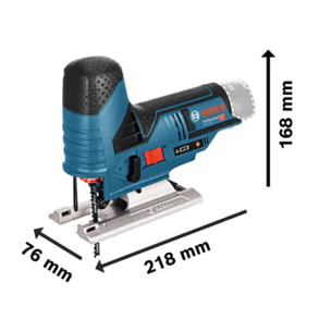 Scie sauteuse BOSCH GST 12V-70 - Sans chargeur ni batterie - 06015A1002
