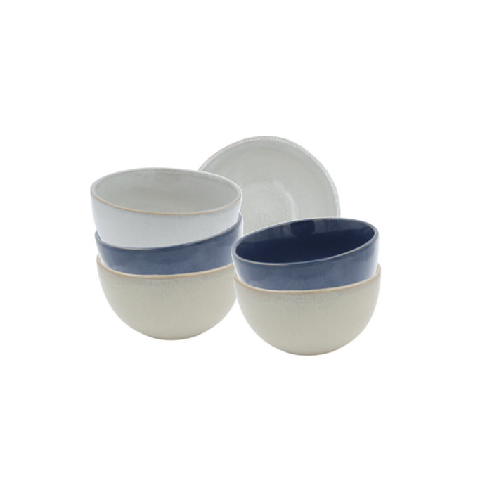 Lot de 6 bols, OIA