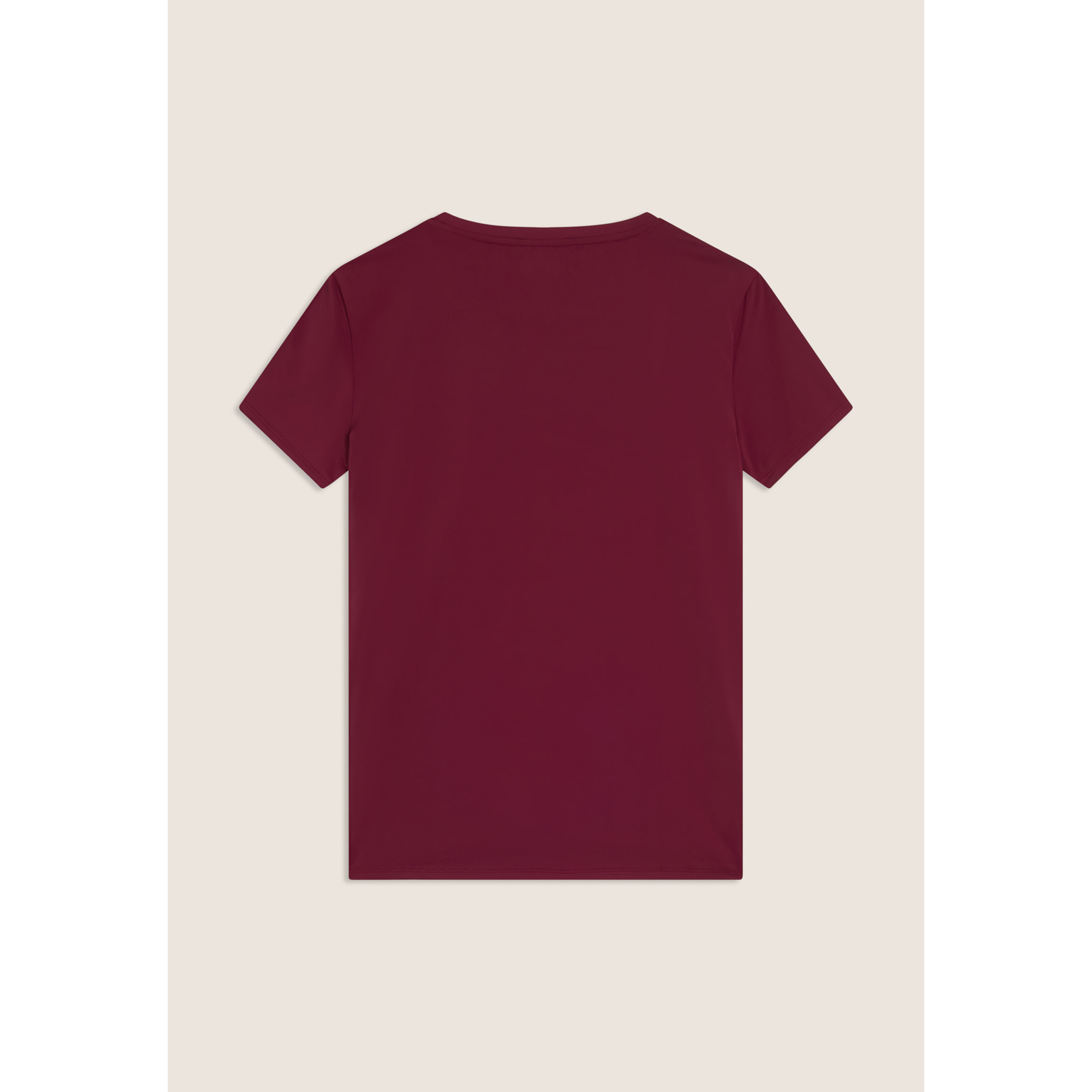T-shirt regular in tessuto tecnico leggero