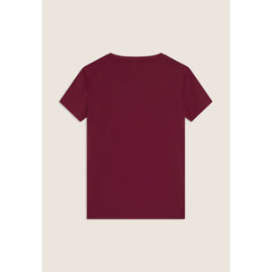T-shirt regular in tessuto tecnico leggero