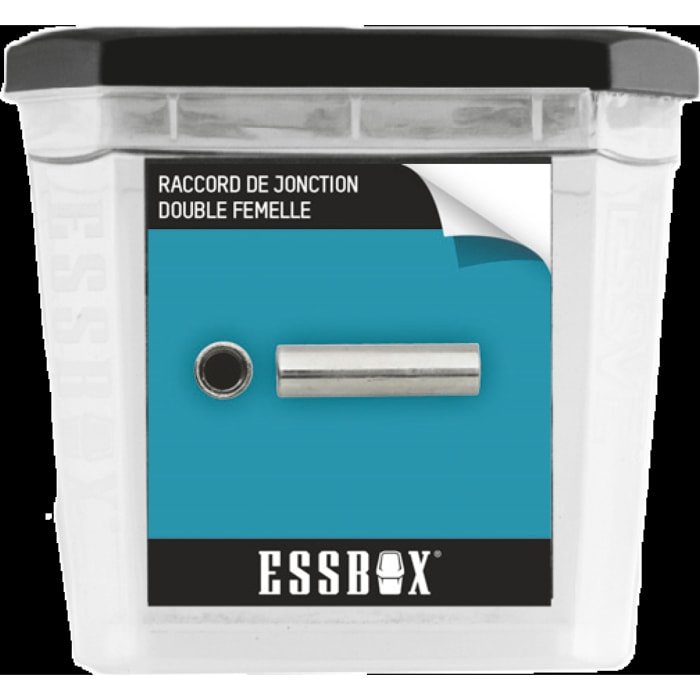 Raccord de jonction cylindrique ESSBOX SCELL-IT femelle/femelle - Ø8 mm x 30 mm - Boite de 50 - EX-93351108