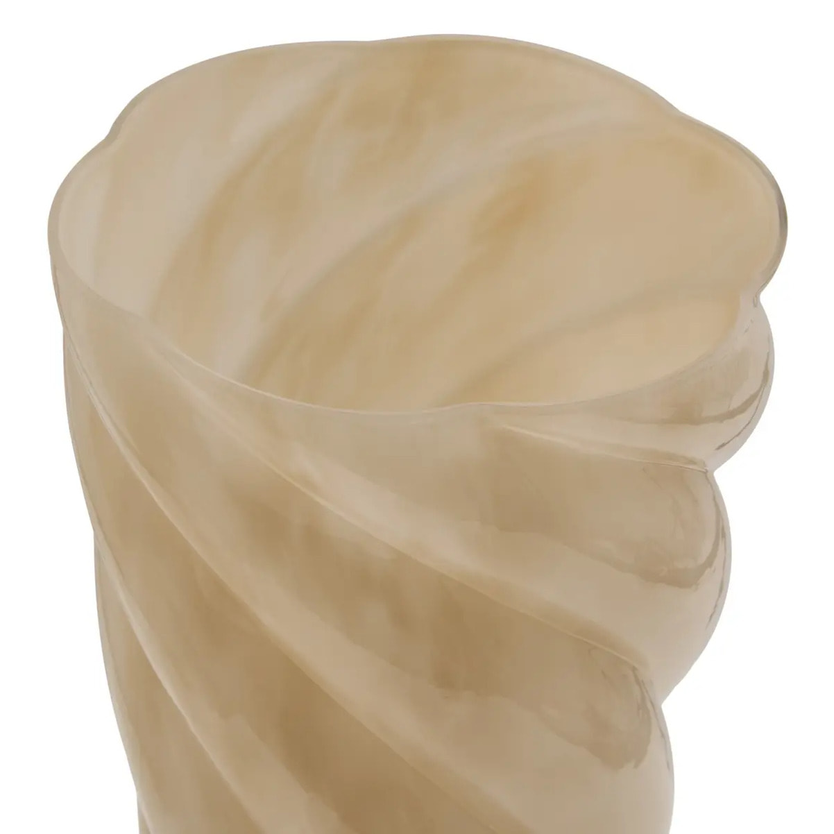 Vase Elix torsadé H.29,5cm