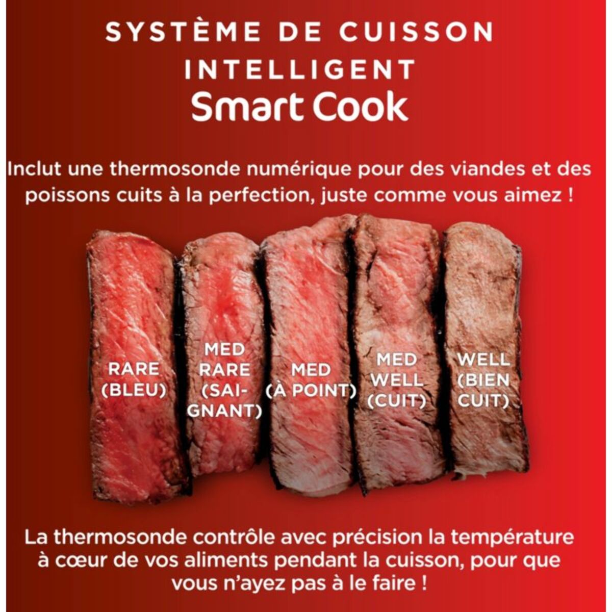 Grille-viande NINJA Foodi Air Grill Smart 4-6 pers DG551EU