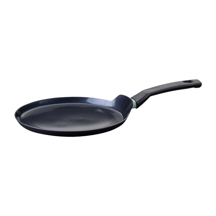Crêpière 26 cm aluminium revêtement céramique antiadhésif sans PFAS Fackelmann Brandao
