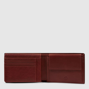 Piquadro Portafogli con porta documenti, portamonete e porta carte di credito con protezione RFID