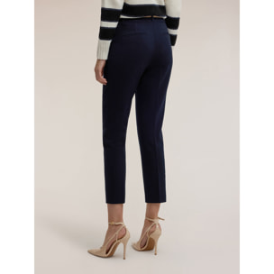 Motivi - Pantalones de franela - Azul