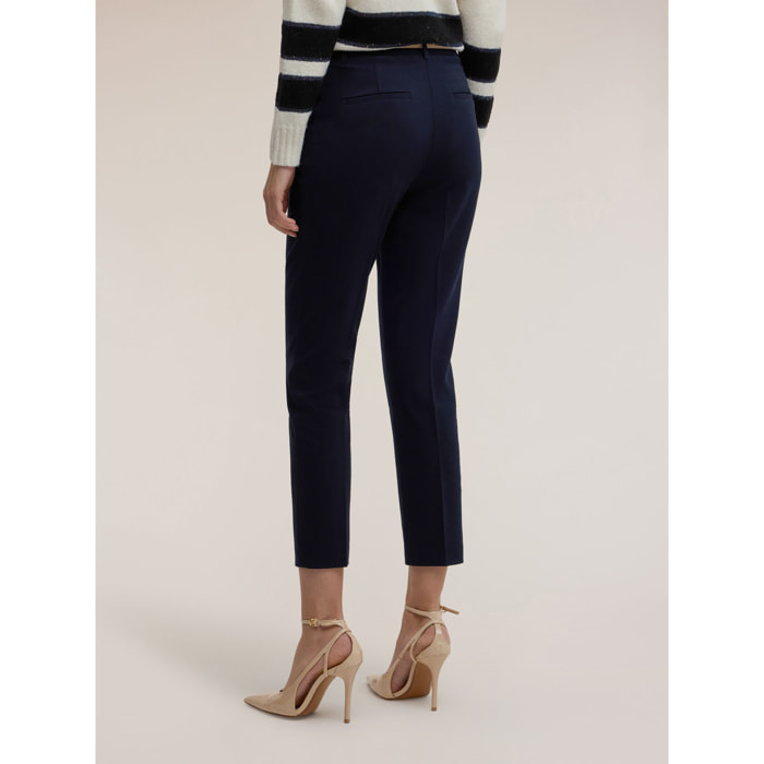 Motivi - Pantalones de franela - Azul