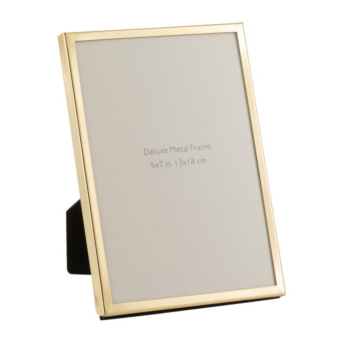 J-Line cadre photo Bord Fin - métal - or - medium - 2 pièces
