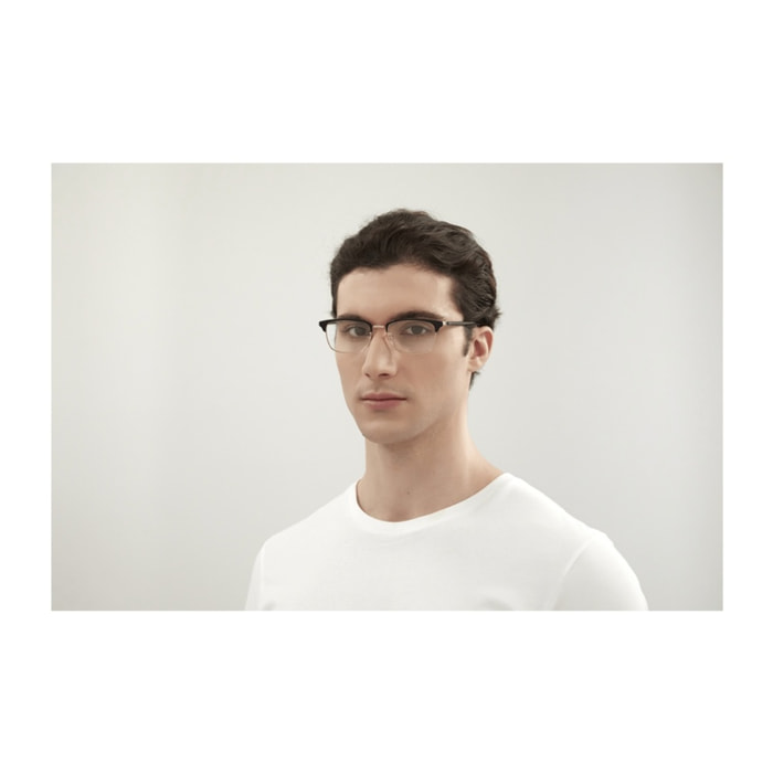 Gafas de Vista Gucci GG0131O-001 de Metal Hombre 53 mm