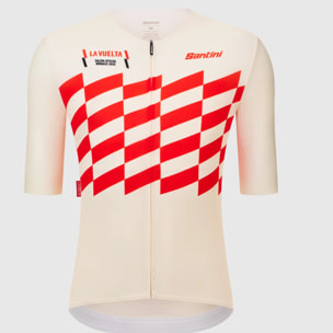 La Vuelta Salida Oficial Monaco Maillot Homme - Blanc