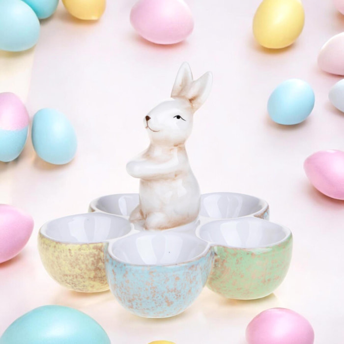 Contenitore uova - Colore Multicolore - 11xH16,5x13,5cm - Bianchi Dino