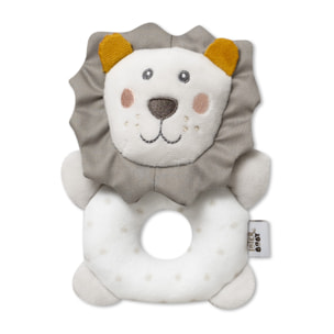 Sonajero Peluche León