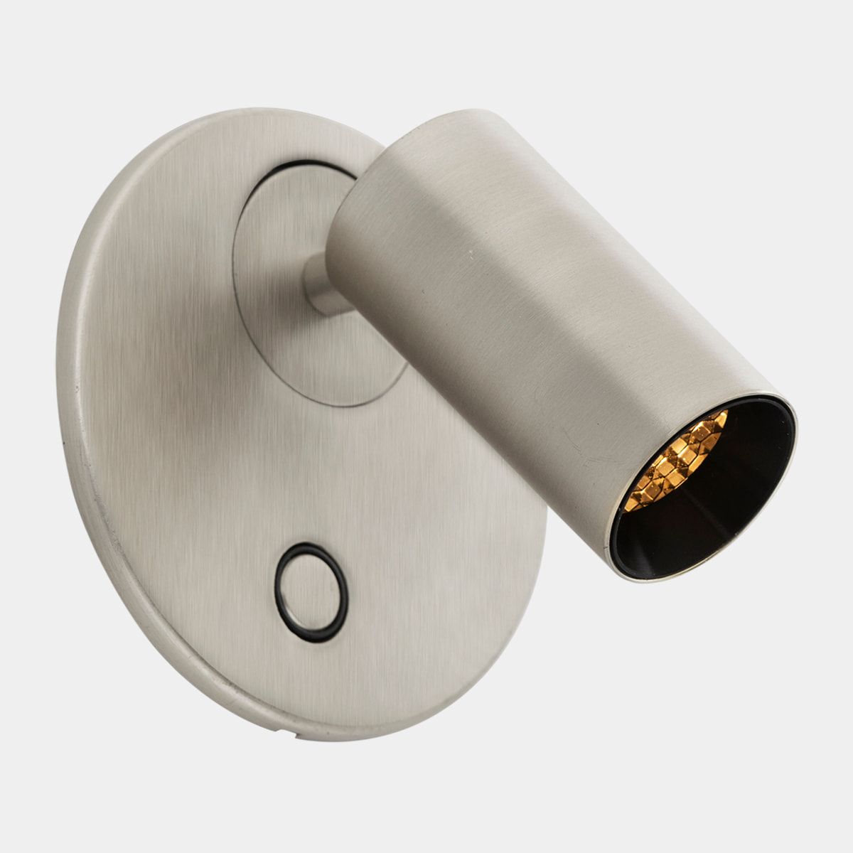 LEDS C4 Luz de lectura Chic LED 3.9 Blanco cálido - 2700K TOUCH DIMMING Níquel satinado 200lm