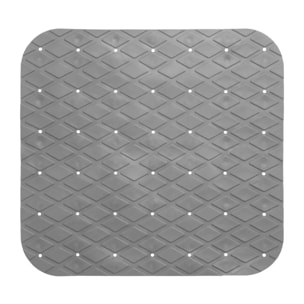 Tapis anti-dérapant 50x50cm Gris galet