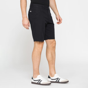 PANTALONE CORTO CHINO IN LEGGERA GABARDINA DI COTONE