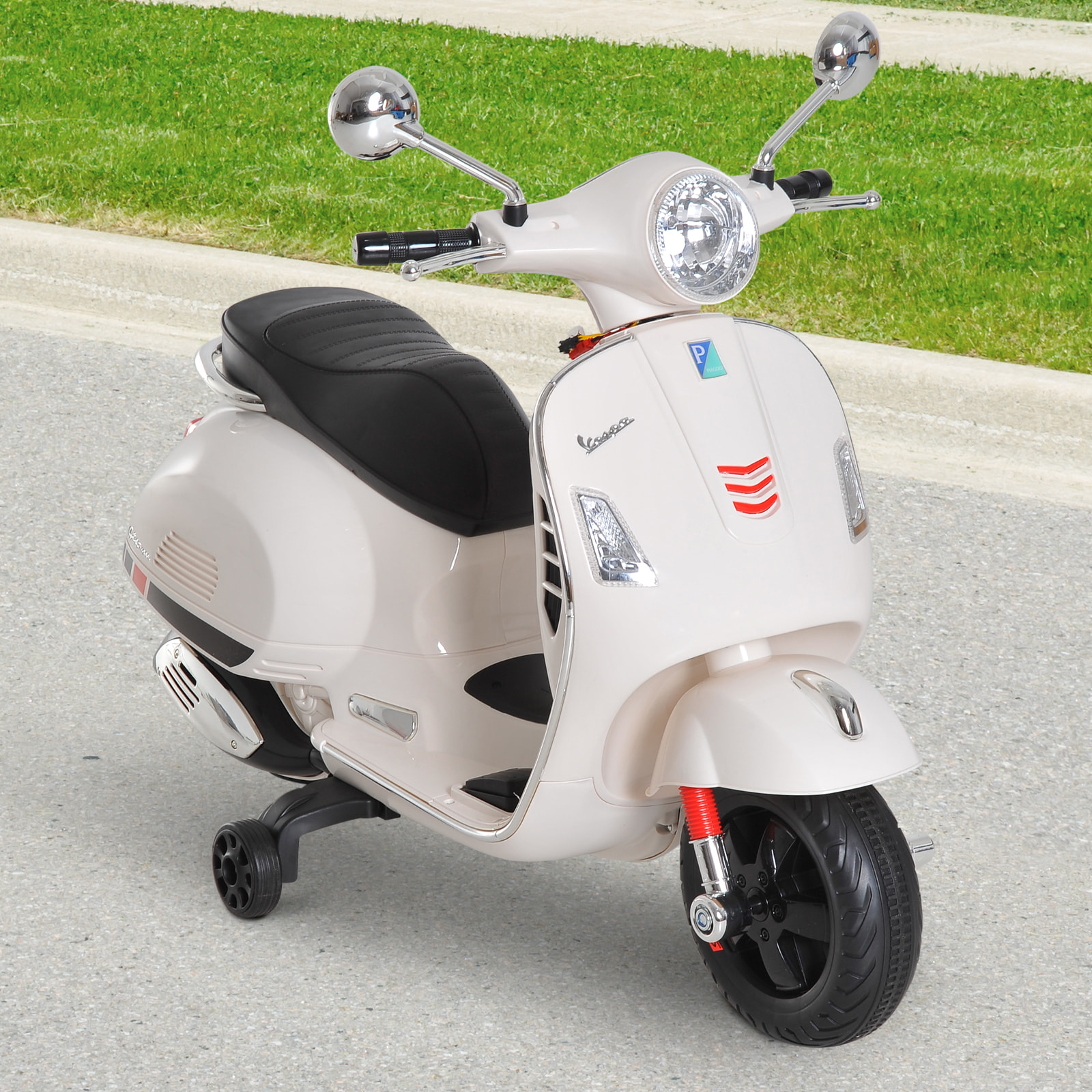 Moto Eléctrica Infantil Blanco