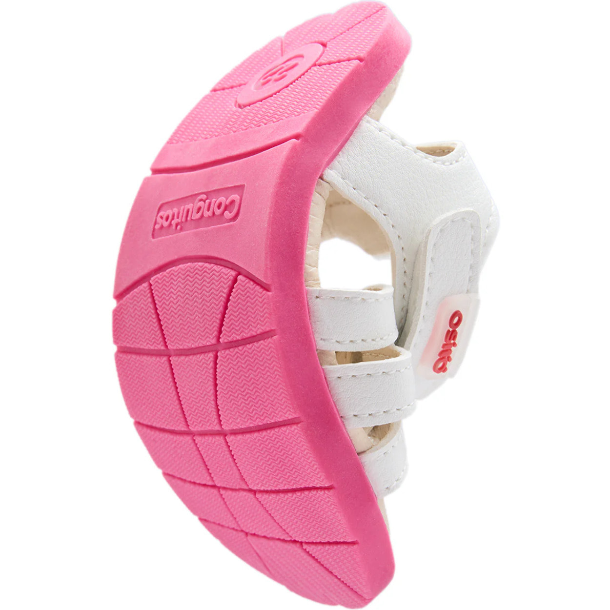 Sandali per neonati Goflex Respectful in bianco