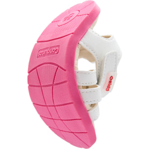 Sandali per neonati Goflex Respectful in bianco