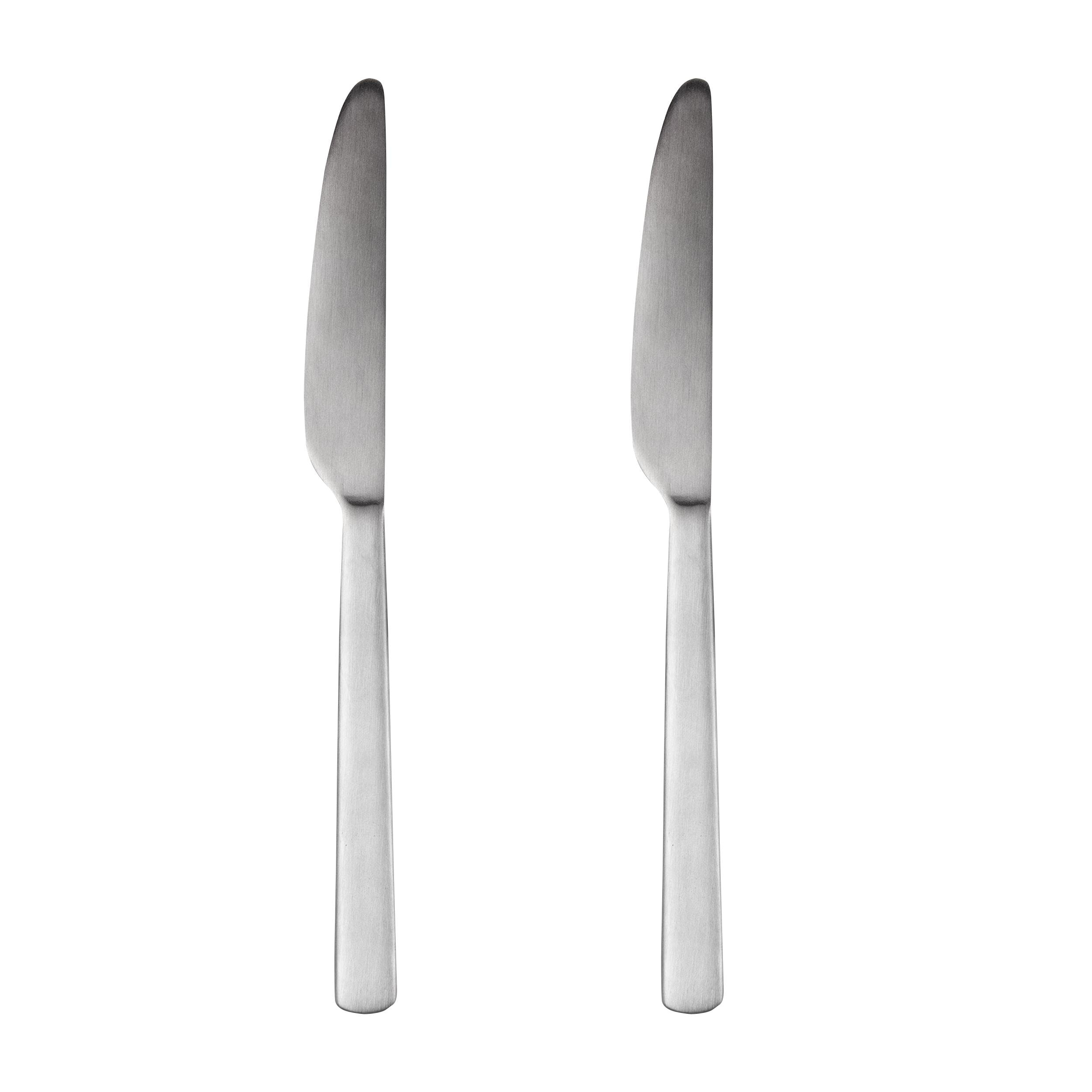 Set 2pc cuchillo acero inox reciclado mate root