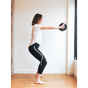 Mallas slim de cintura alta para mujer BLUEBALL Nerea - Negro