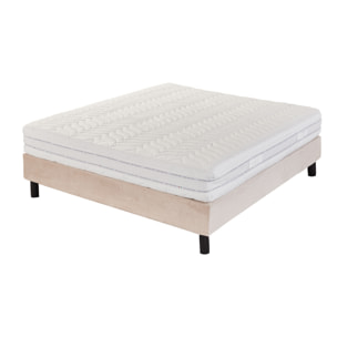 Materasso Memory Fresh 3 Strati Silver 3d Sfoderabile 160x200x25