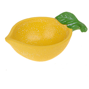 Ciotola Limone 20Xh.9 Cm - Pezzi 4 - 20X9X14,5cm - Colore: Giallo - Bianchi Dino - Decori Casa E Complementi