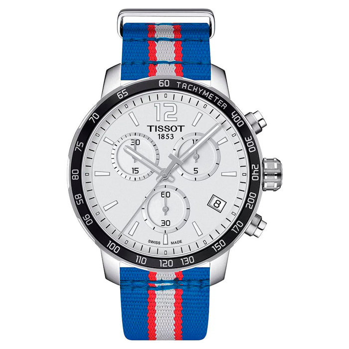 Reloj Tissot T095.417.17.037.22 Hombre Analogico Cuarzo con Correa de Nailon