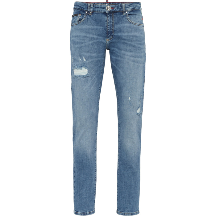 PHILIPP PLEIN Jeans Taglio super dritto