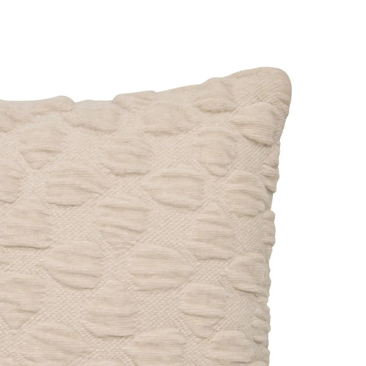 Coussin Nova beige lin 40x40cm