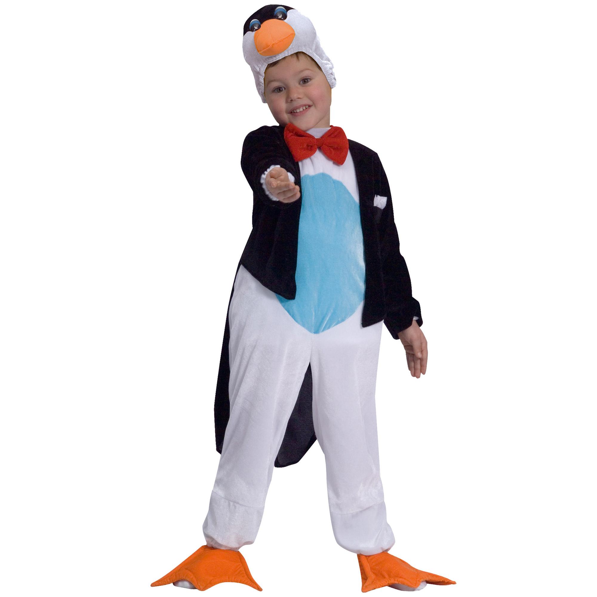 Travestimento Tuta Costume Carnevale Pinguino Bambino Unisex