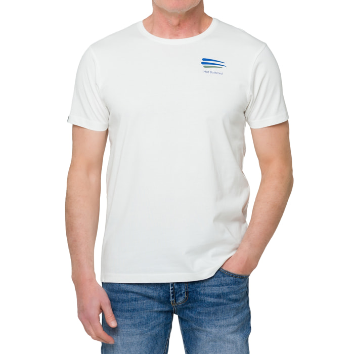 Camiseta de algodón 150 gr Hot Buttered Oceanik Blanco
