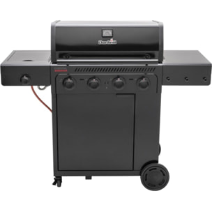 Barbecue gaz CHAR BROIL Essential 4G, sur chariot, 5 brûleurs dont 1 latéral, surface de cuisson 72 x 46 cm