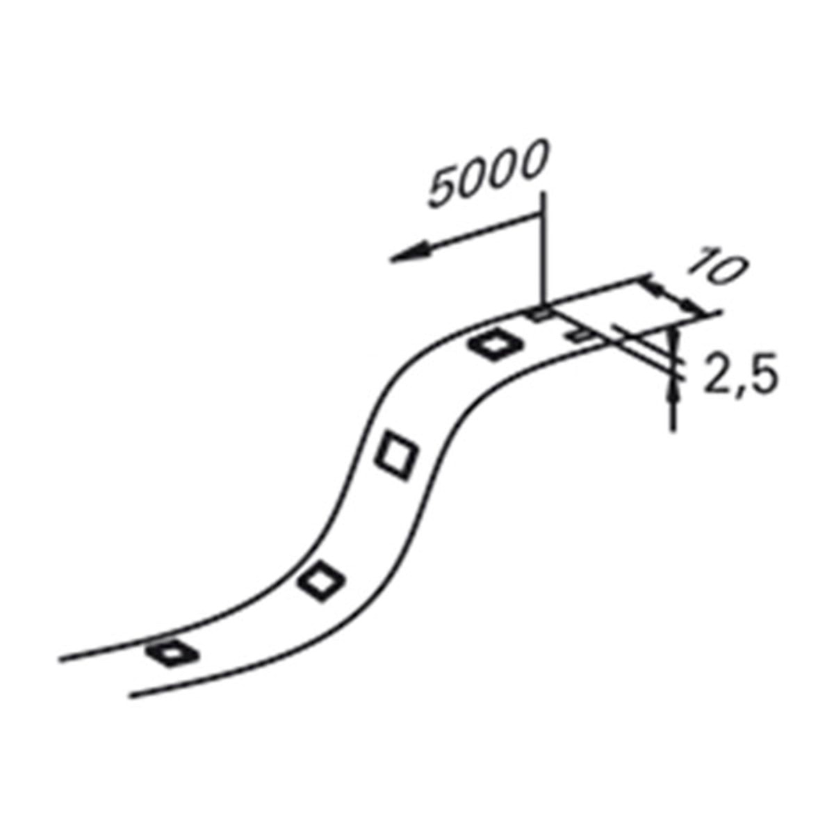 Forlight Tira LED Strip 72W Blanco Neutro - 4000K IP20 6317LM para Interior de Techo, Pared en Cocina, Oficina, Sala de Estar