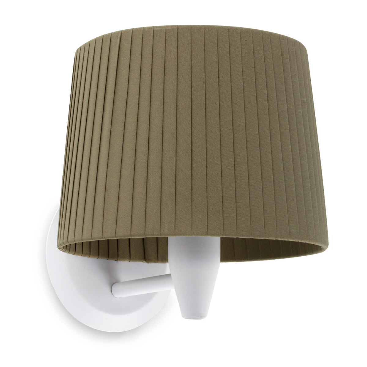 SAMBA Lampe applique blanc/enrubanné vert