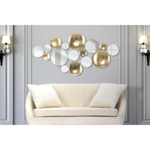 PANNELLO GOLD MIRROR GLAM CHARME1921 DORATO