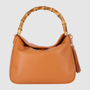 Bolso - Cuero - Medida: 30 cm x 19 cm x 13 cm