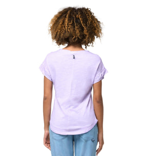 T-shirt a maniche corte da donna Leone Blue
