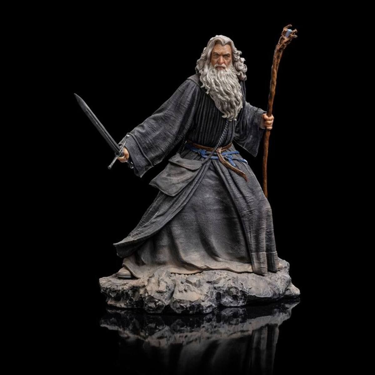 Il Signore Degli Anelli Bds Art Scale Statua 1/10 Gandalf 20 Cm Iron Studios